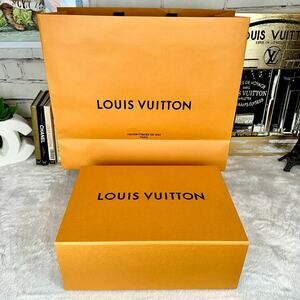 Louis Vuitton Large Drawer storage box and shopping bag gift set Very good!